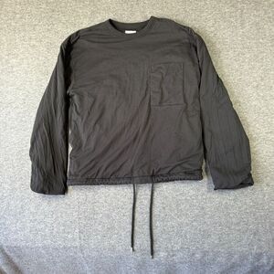 Dries Van Noten Long Sleeve T-Shirt Sweatshirt Mens Medium M Black Long Sleeve